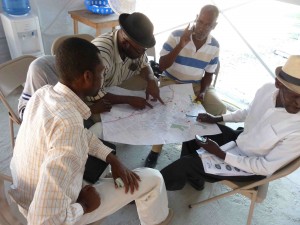Arbeitsgruppe bei einem Training in Haiti